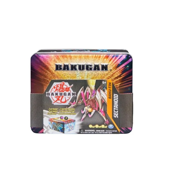 Bakugan Baku Tin S4, Assorted - 6062756-T